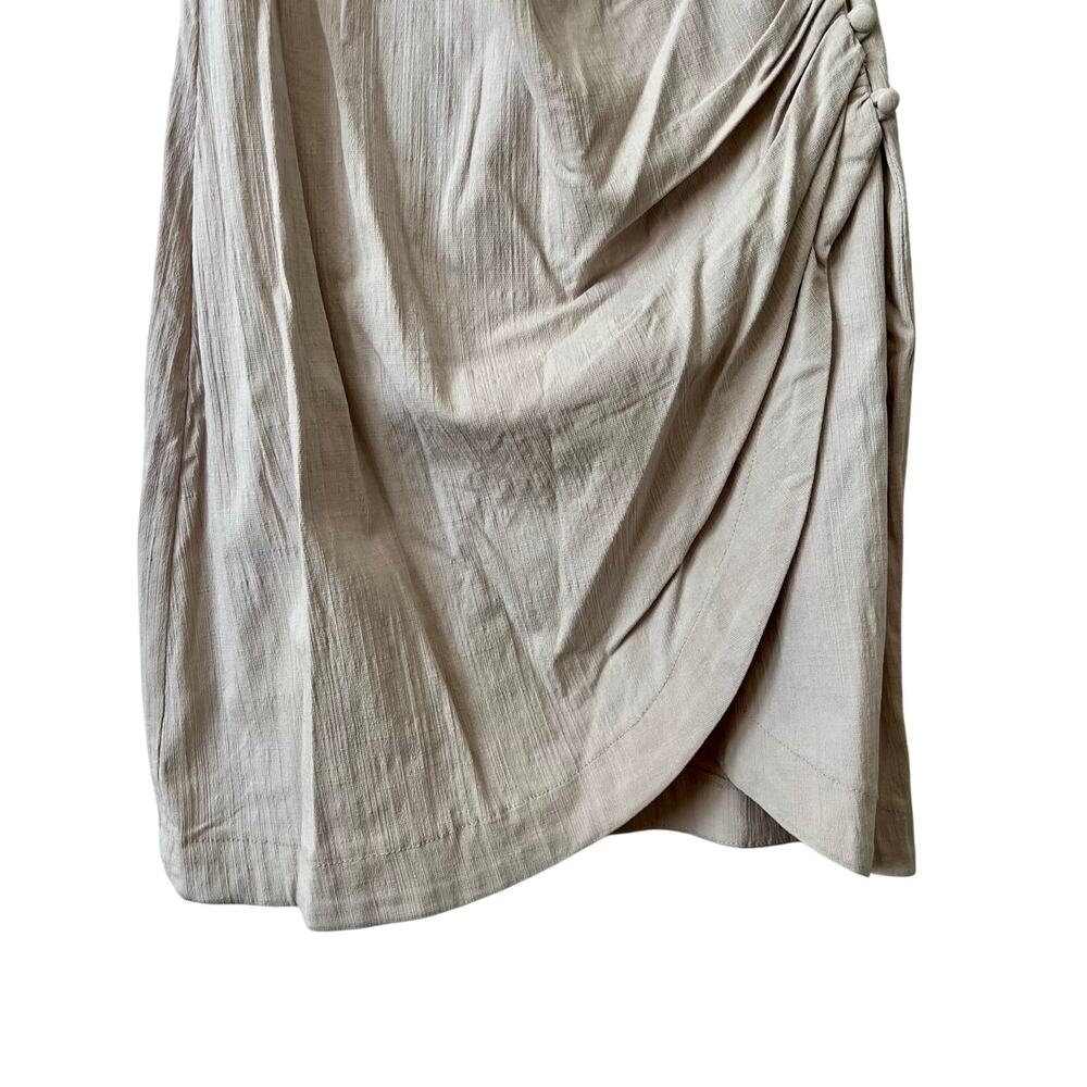 NWT Free People Ivory Wrap Mini Dress Size Large - Picture 4 of 5